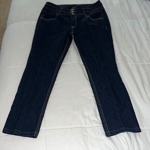 Be-Girl High Rise Blue Jeans for Effortless Style Size 15 Juniors